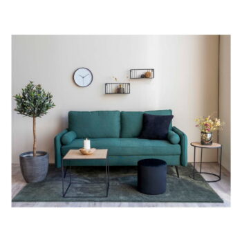 Čierny puf House Nordic Ejby, ø 34 cm - Image 2