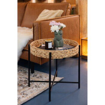 Okrúhly odkladací stolík ø 50 cm Naro – House Nordic - Image 7