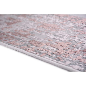Ružovo-sivé bavlnené nášľapy na schody v súprave 16 ks 25x65 cm Milano Pembe – Vitaus - Image 3