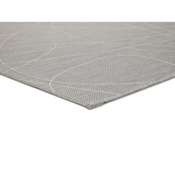 Sivý vonkajší koberec Universal Hibis Line, 80 x 150 cm - Image 2