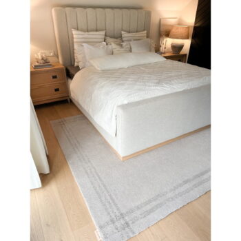 Krémovobiely vlnený koberec 120x180 cm Calisia M Grid Rim – Agnella - Image 7