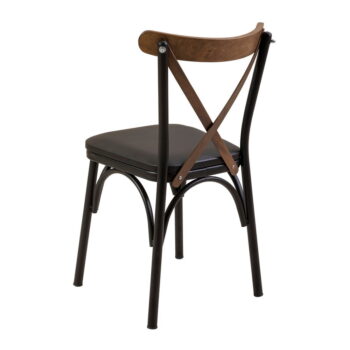 Čierna jedálenská stolička Oliver Sandalyer – Kalune Design - Image 3