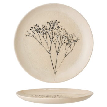 Hnedý dezertný kameninový tanier ø 22 cm Bea – Bloomingville - Image 3