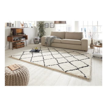Béžovo-čierny koberec Mint Rugs Hash, 120 x 170 cm – Obrázok 6