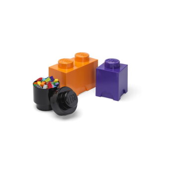 Plastové detské úložné boxy v súprave 3 ks Box - LEGO® – Obrázok 2