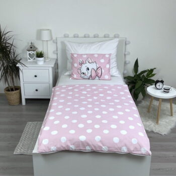 Bavlnené detské obliečky do postieľky 100x135 cm Marie Cat – Jerry Fabrics - Image 5