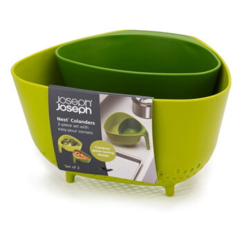 Sivé kompaktné cedidlo Joseph Joseph Colanders - Image 2