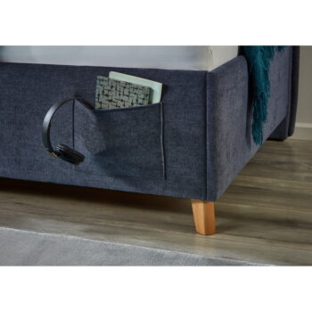 Tmavomodrá detská posteľ s úložným priestorom 90x200 cm Fun – Meise Möbel - Image 8