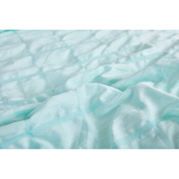 Krepové obliečky na jednolôžko v mentolovej farbe 140x200 cm Naomi – My House – Obrázok 4