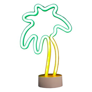 Biela neónová svetelná dekorácia Palm – Hilight – Obrázok 3