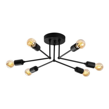 Čierne stropné svietidlo Sparrow – Opviq lights - Image 2