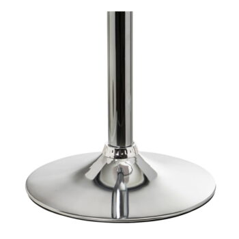 Biele barové stoličky s nastaviteľnou výškou z imitácie kože v súprave 2 ks (výška sedadla 63 cm) – Casa Selección – Obrázok 5