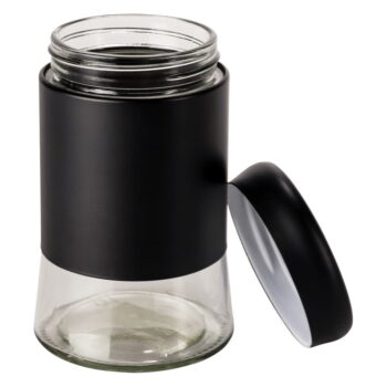 Sklenená dóza na potraviny Black Outdoor Kitchen Boga – Wenko - Image 3