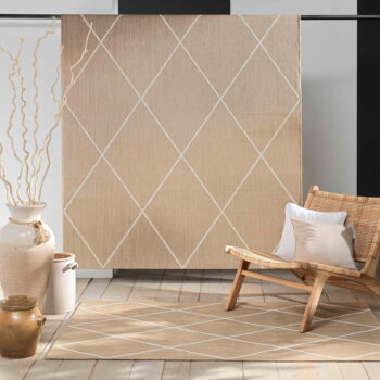 Béžový koberec 160x230 cm Damira – douceur d'intérieur – Obrázok 3