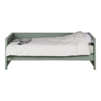 Zelená jednolôžková posteľ 90x200 cm Nikki – WOOOD – Obrázok 2