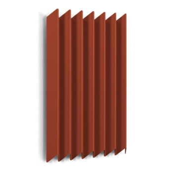 Kovový nástenný vešiak v tehlovej farbe Sensu – Spinder Design – Obrázok 3