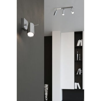 Stropné svietidlo v striebornej farbe Nice Lamps Etna 4L - Image 8