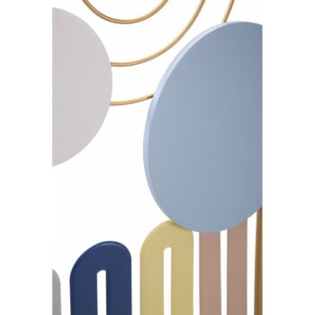 Kovová nástenná dekorácia 37x84 cm Colorful – Mauro Ferretti - Image 5