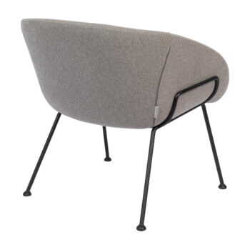 Sivé kreslo Zuiver Feston – Obrázok 10