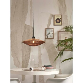 Závesné svietidlo s tienidlom z juty v prírodnej farbe ø 40 cm Iguazu – Good&Mojo – Obrázok 4