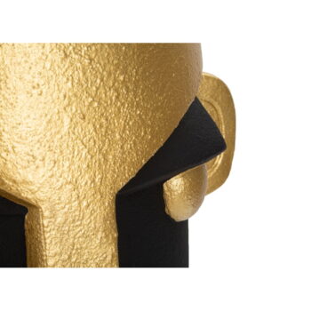 Vysoká váza z polyresínu v čierno-zlatej farbe 40 cm Tribal – Mauro Ferretti – Obrázok 3