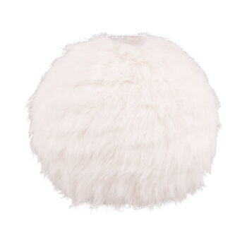 Krémová stolová lampa (výška 24 cm) Furry - Trio – Obrázok 3