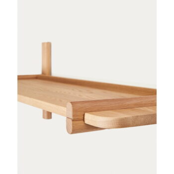 Modulárny policový systém z dubového dreva v prírodnej farbe 90x28 cm Sitra – Kave Home - Image 6