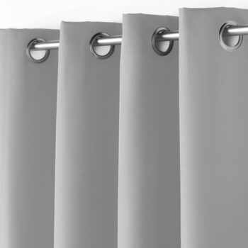 Sivý záves 140x180 cm Essentiel – douceur d'intérieur – Obrázok 2