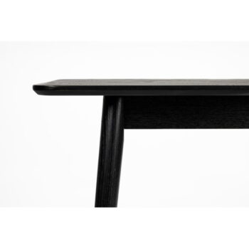 Čierny konzolový stolík 40x120 cm Fabio – White Label – Obrázok 4