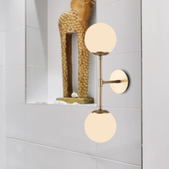 Nástenné svietidlo v zlatej farbe Squid Lighting Kruva, dĺžka 58 cm - Image 7