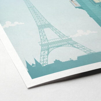 Plagát Travelposter Paris, 30 x 40 cm - Image 3
