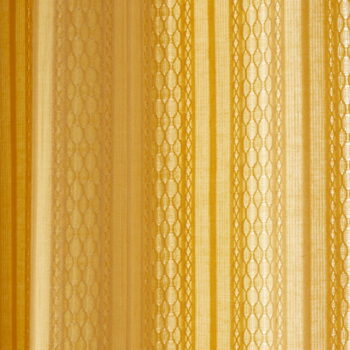 Žltá záclona 140x229 cm Zofia Broderie Anglaise – Pineapple Elephant - Image 4