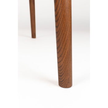 Okrúhly rozkladací jedálenský stôl s prídavnou doskou s doskou v dekore orechového dreva ø 120 cm Twist – Zuiver - Image 6