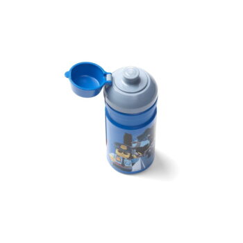 Detská modrá fľaša na vodu LEGO® City, 390 ml - Image 2