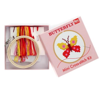 Kreatívna súprava Cross-stitch Kit Butterfly – Rex London - Image 3