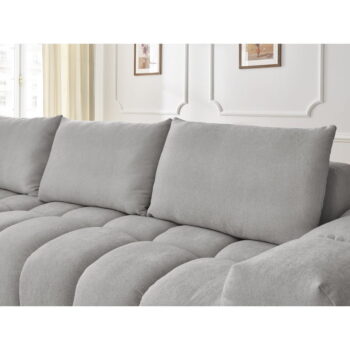 Svetlosivá rohová pohovka Everest – Bobochic Paris – Obrázok 5