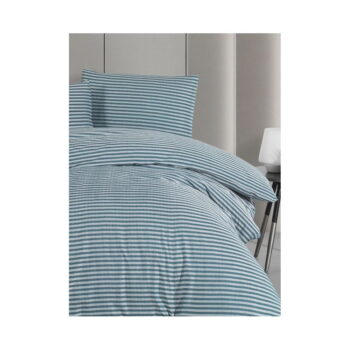 Modré predĺžené obliečky na dvojlôžko 200x220 cm – Mila Home - Image 2