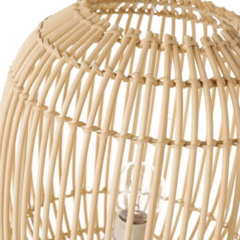 Ratanová stolová lampa v prírodnej farbe s ratanovým tienidlom (výška 30,5 cm) Natural Way – Casa Selección - Image 2