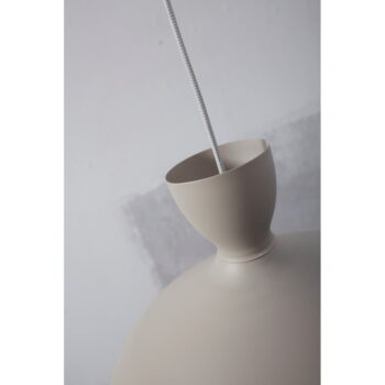 Sivé závesné svietidlo s kovovým tienidlom ø 40 cm Hanover – it's about RoMi - Image 6
