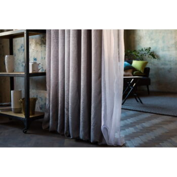 Sivý záves 140x270 cm Cora - Mendola Fabrics - Image 4