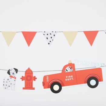 Girlanda Fire Truck – Meri Meri - Image 3