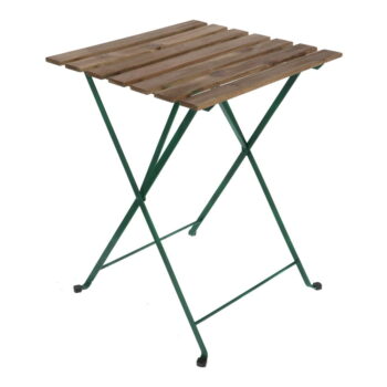 Záhradný jedálenský stôl 60x60 cm - Esschert Design - Image 2
