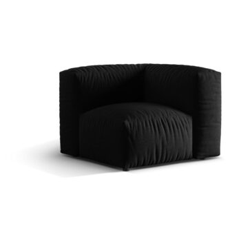 Čierny modul pohovky (variabilný) Martina – Micadoni Home – Obrázok 2