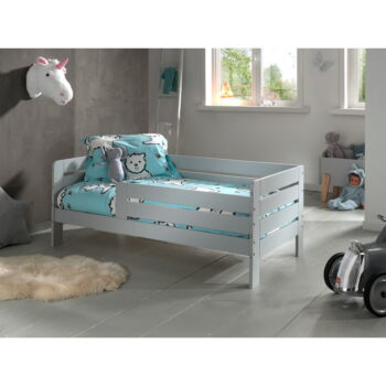 Sivá detská posteľ Vipack Kid, 70 x 140 cm - Image 3