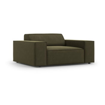 Zelené zamatové kreslo Jodie – Micadoni Home – Obrázok 2