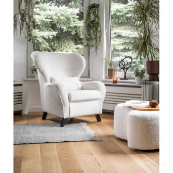 Biele kreslo ušiak Miuf – Miuform - Image 3