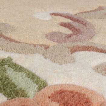 Béžový vlnený koberec Flair Rugs Aubusson, ⌀ 120 cm - Image 3