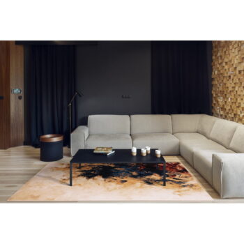 Vlnený koberec 200x300 cm Burst dark beige – Agnella - Image 2