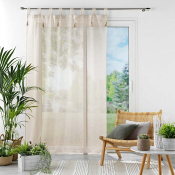 Béžová záclona 140x240 cm Dalila – douceur d'intérieur - Image 3