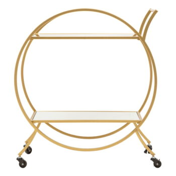 Servírovací stolík na kolieskach 36.5x70 cm Round – Mauro Ferretti - Image 2